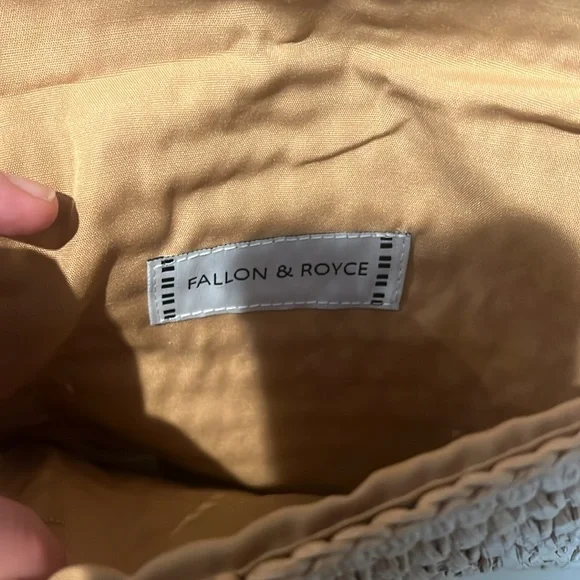 Fallon And Royce Straw Boho Summer Clutch Handbag - Picture 5 of 5